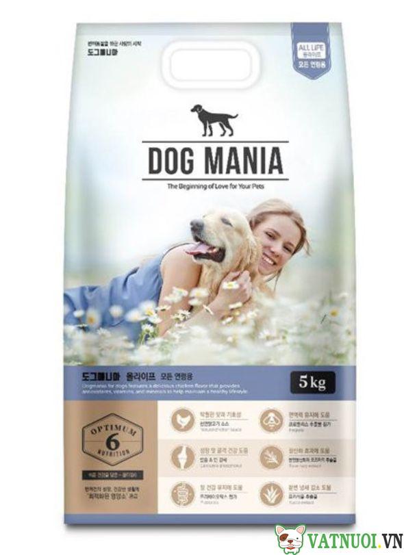 thức ăn cho cún dog mania premium