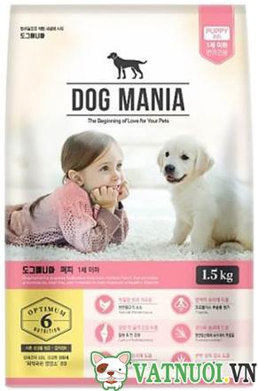thức ăn dog mania cho chó con